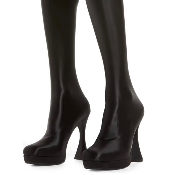 Jeffrey Campbell Pantalones Platform Boots Size 8 - Picture 5 of 16